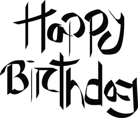 Happy Birthday Vector Art 2nd