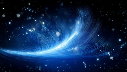 shimmering overlay effect blue magical wisp