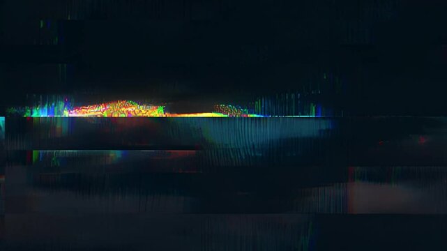 Digital gritty cracks scuffs stains backdrop overlay retro vintage Tv noise glitch background, smooth animation.