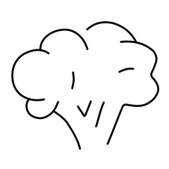 line vector fruit and vegetables
