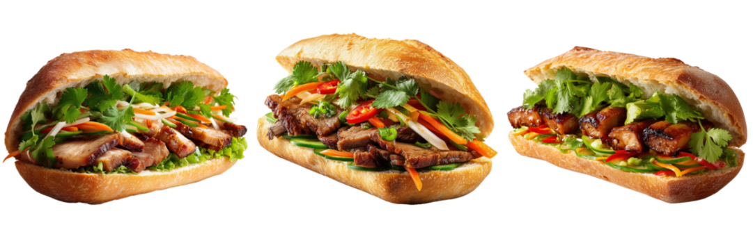 Savoring delicious sandwiches at a local eatery urban setting food