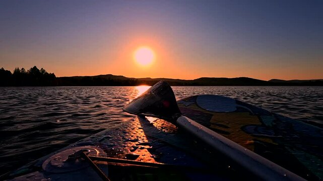 paddle board