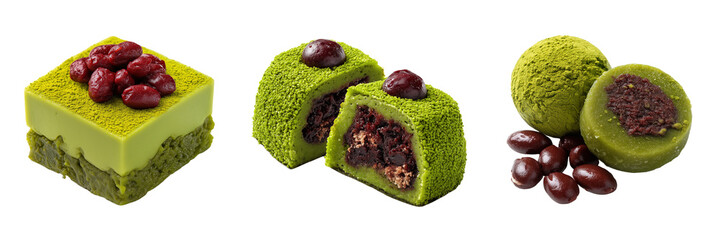 Matcha dessert delights japanese cuisine food photography studio