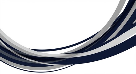 Abstract Wavy Lines Background Design