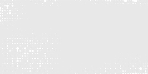Dot white gray wave light technology texture background. Abstract big data digital concept.