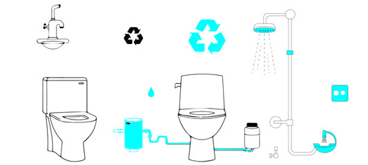 Editable Vector Icons of Refillable Bottles, Water Jugs, and Storage Tanks
vector illustration of medical equipment