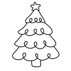 Christmas Tree illustration 