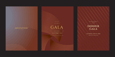 Elegant Gala Dinner Invitation Templates 2025