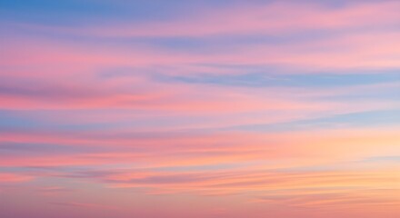 Fototapeta premium Hermoso cielo de la puesta de sol.
