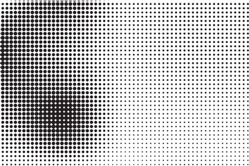 modern halftone white and white background design decoration pattern concept for web or banner	