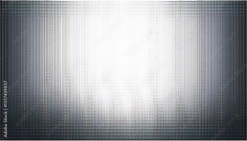 Aufkleber abstract halftone gradient background with black and white pixelated texture and central glow for te