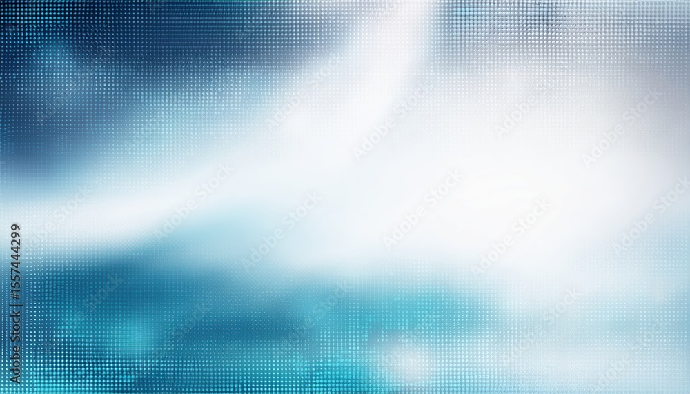 Poster abstract blue digital background with flowing lines, glowing dots, and modern technology design suit