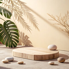 Podium product stage background