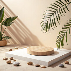 Podium product stage background