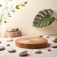 Podium product stage background