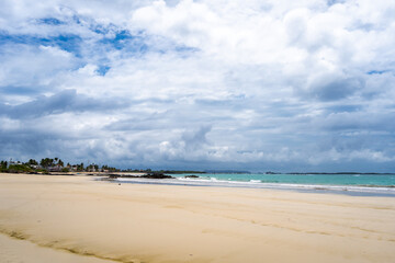 Beautiful Puerto Villamil Beach on Isabela Island, Galapagos, Ecuador