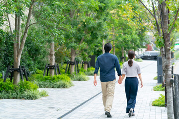 カップル　夫婦