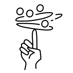 magic show vector icon