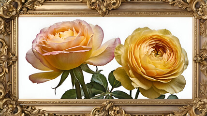 Pink rose bouquet on rustic wood for a romantic Valentine's Day