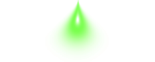 Vibrant Green Drop: A Striking Visual Element