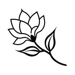 Abstract One Line Diagonal Decorative Ornament Drawing