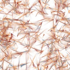 Abstract fractal background with dark burgundy, apricot and greyish blue brush strokes. Sharp corners. Pencil sketch imitation. Seamless hand drawn pattern.