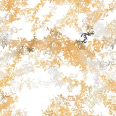 Small chaotic brush strokes on the white background. Charcoal grey, apricot and pastel grey colors. Seamless hand drawn pattern