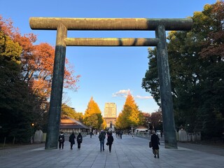 Yasukuni shrine in Japan