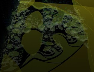 Imaginatory fractal abstract background Image