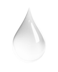 Fototapeta premium PNG single water droplet effect, transparent background