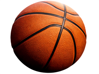  basketball isolated on white background PNG, ai generated