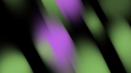 Blurred purple and green diagonal streaks on black ideal for abstract backgrounds, technology themes, futuristic designs, music events posters.