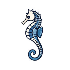 Fototapeta premium Simple Sea Horse Design