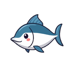 Detailed 3D Cartoon Themed Fish 