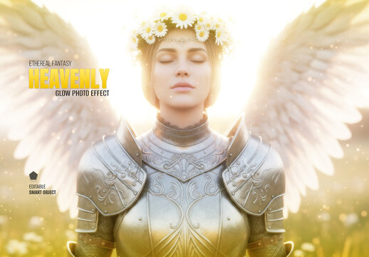 Heavenly Glow Ethereal Photo Effect