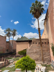 Morocco, Saadian Tombs in Marrakesh, historical landmark