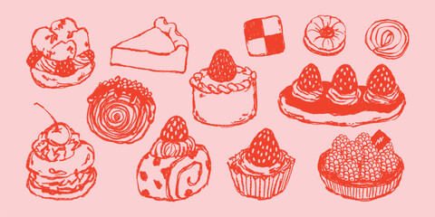Doodle Bakery Cakes & Pastry Collection