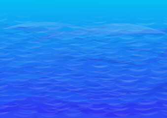 blue water background vector illustration