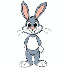 Sweet Rabbit Cartoon for Kids