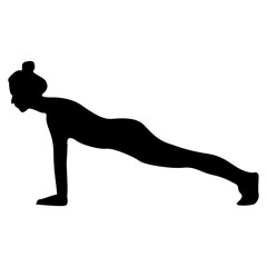 Yoga Shilhouette