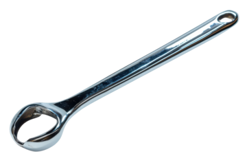 The gleaming wrench a symbol of craftsmanship rests ready to tackle any repair challenges and on transparent background