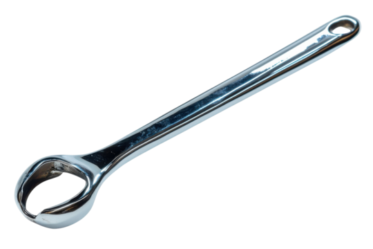 The gleaming wrench a symbol of craftsmanship rests ready to tackle any repair challenges and on transparent background