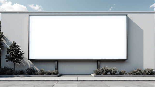 Modern Outdoor Billboard for Advertising
