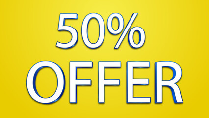 Golden 3D number 100 percent off discount sale symbol illustration for new year holiday business design