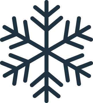 Symbole graphique de temps froid