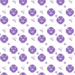 seamless pattern with flowers