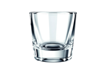 A pristine empty glass awaiting a refreshing drink its clarity symbolizing purity and on transparent background