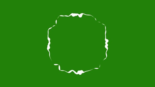 Smooth Motion Animated circle Liquid Spatter with Fluid Droplets Splashing in Real Time for Abstract Background or Design Footage