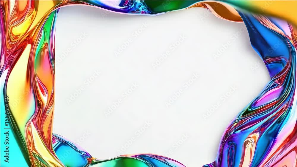 Poster colorful and abstract art design with a bokeh effect.