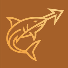 This design, inspired by the combination of animal arrows. This logo is perfect for you, especially businesses related to spikes.